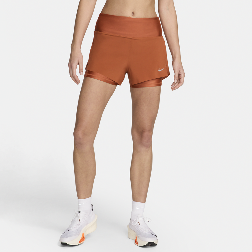 Kratke hlače Nike Dri-FIT Swift 2 v 1 Oranžna | DX1029-825