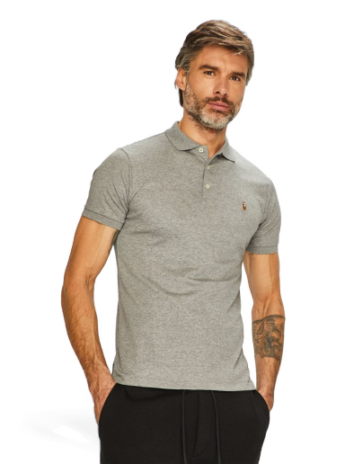 Polo majica Polo by Ralph Lauren Polo Shirt Siva | 710685514005