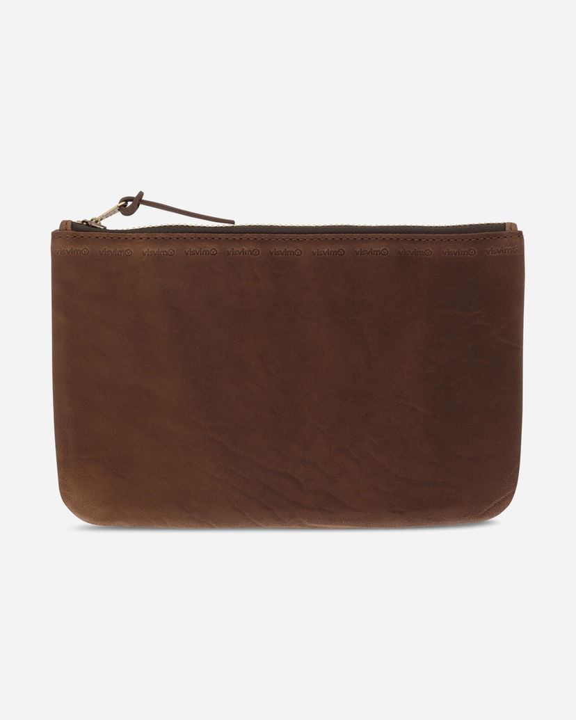 Nahrbtniki in torbe visvim Leather Travel Pouch Rjava | 0125203003027 1