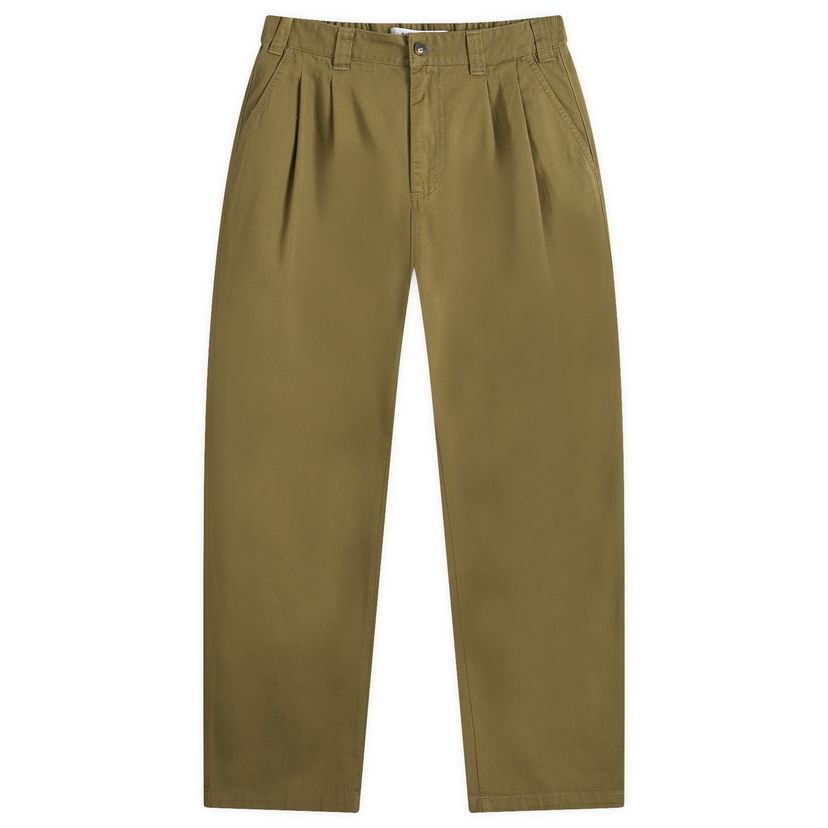 Hlače Polar Skate Co. Railway Chino Trousers Zelena | PSC-W24-50