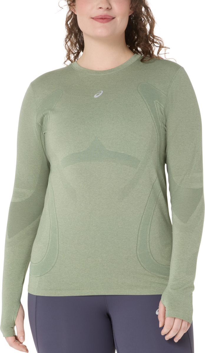 Majica Asics Asics Road Seamless Long Sleeve Running Top Zelena | 2012d290-400, 0
