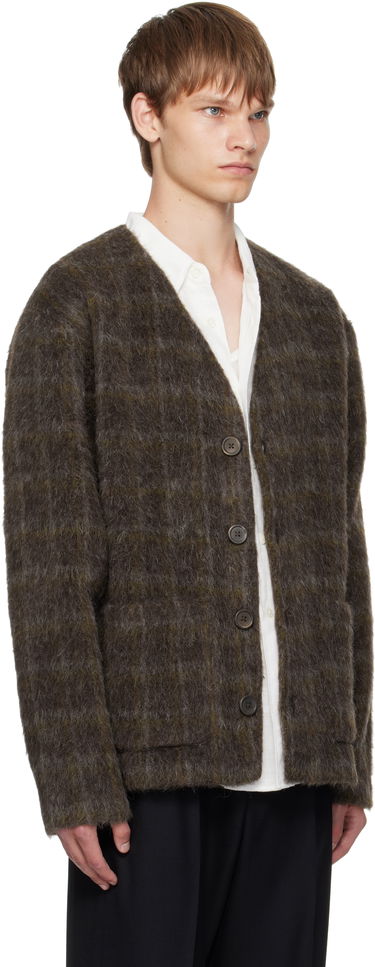 Pleteni pulover OUR LEGACY OUR LEGACY Wool Cardigan Rjava | M4256CD, 1