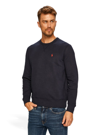 Pulover Polo by Ralph Lauren Vintage Fleece Crew Sweat Mornarica | 710766772003