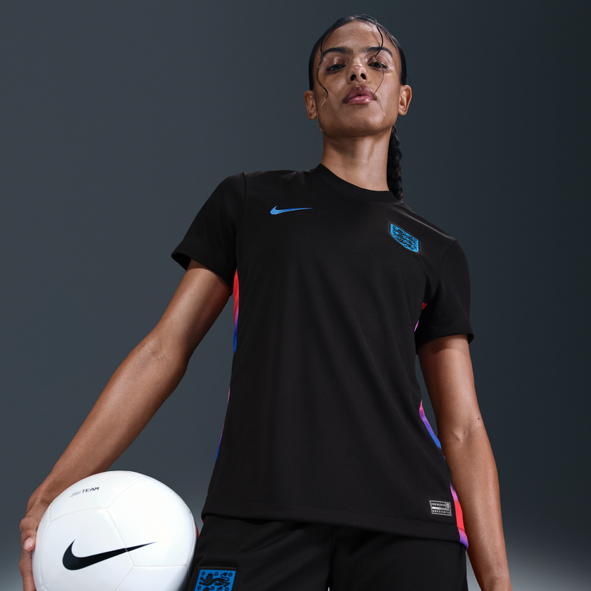 Dres Nike England Stadium 2025 Dri-FIT Replica Jersey Črna | FZ9127-010