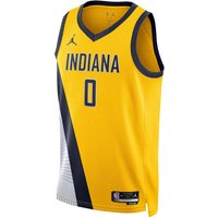 Dres Jordan Dri-FIT NBA Indiana Pacers Statement Edition Swingman Jersey Rumena | DO9528-731, 0