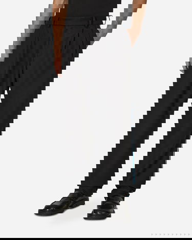 Hlače Ahluwalia Priya Trousers Črna | M-AHLU-TR001-SS23-FA109  BK, 0