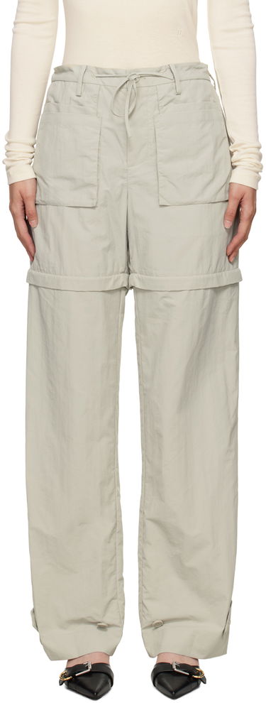 Hlače Helmut Lang Helmut Lang Convertible Utility Trousers Zelena | O05HM201, 0
