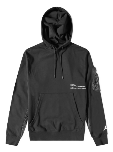 Pulover Jordan 23 Engineered Popover Fleece Hoodie Črna | DM1859-010
