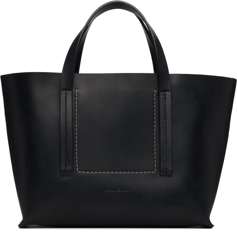 Tote bag Rick Owens Rick Owens Concordians Mini Shopper Tote Črna | RA02E0764 LGE