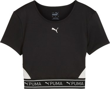 Krop-top Puma Puma Strong Baby Short Sleeve Crop Top Črna | 525878-51, 1