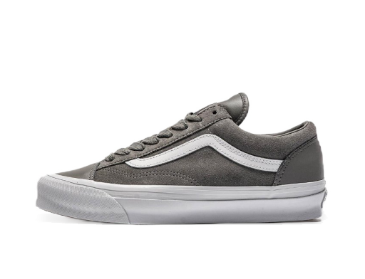Skateboarding Vans Vault by OG Style 36 LX "Leather Moon Mist" Siva | VN000C4RC0O1