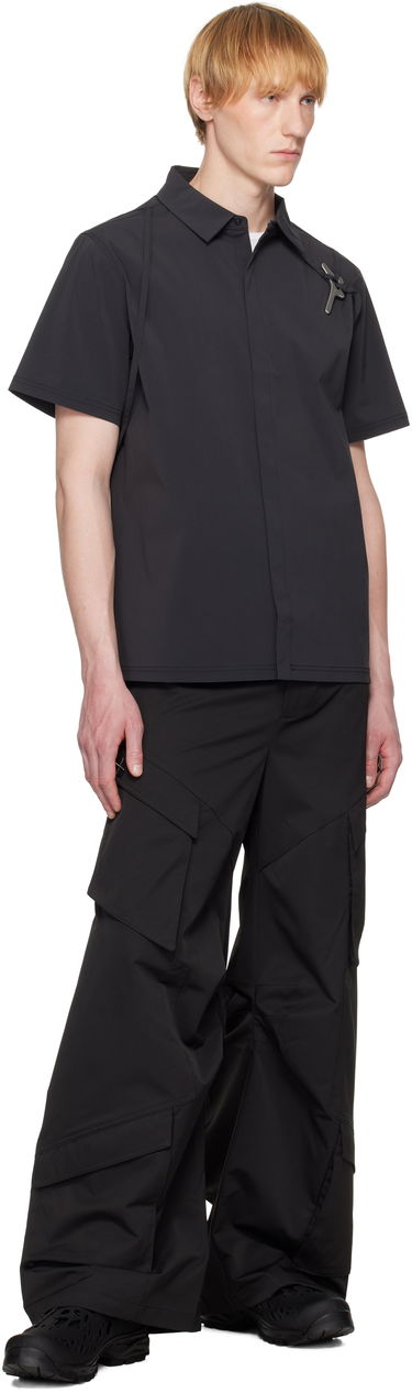 Srajce HELIOT EMIL Heliot Emil Purulence Technical Shirt Črna | SS25_M_05_042_BLK01_CO, 3