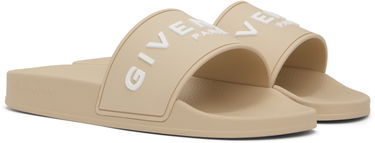 Modni dodatki Givenchy Givenchy Embossed Pool Slides Bež | BE3076E1KU270, 3