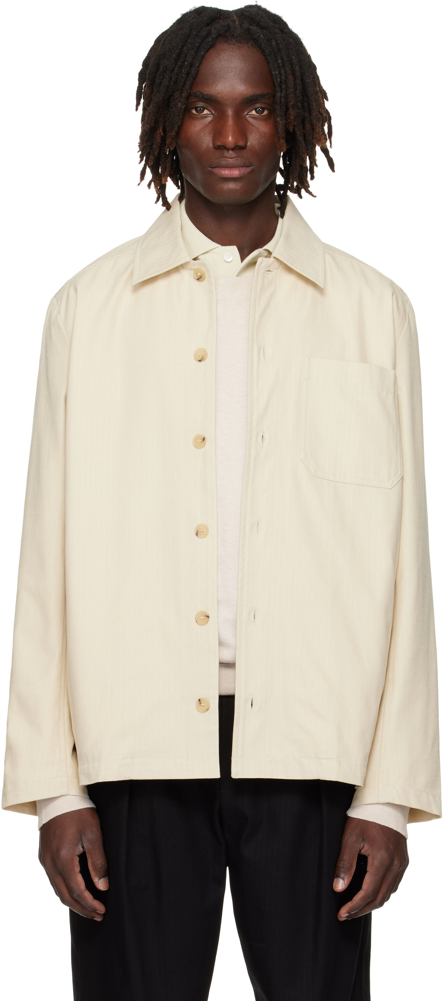 Jakna A.P.C. A.P.C. Jeffray Jacket Bela | COHHW-H02991, 0