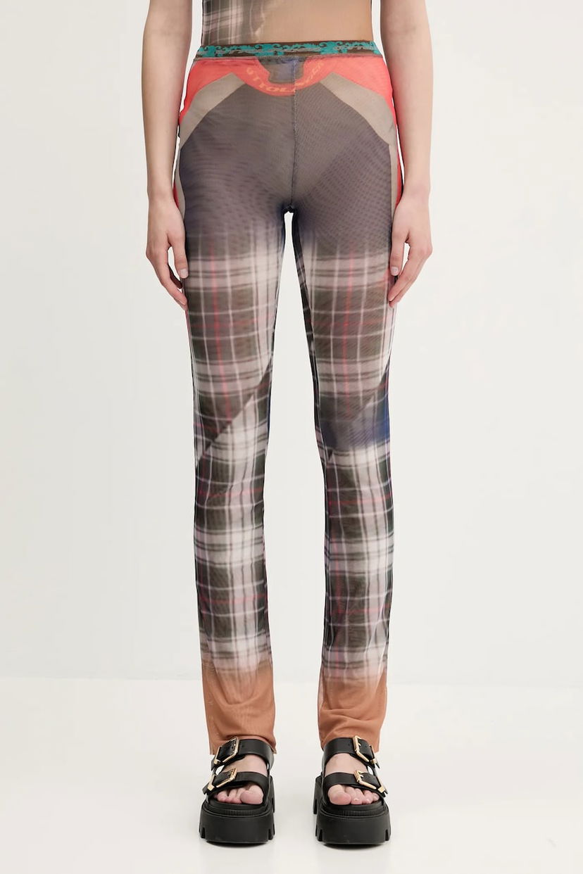 Pajkice Ottolinger Ottolinger High Waist Mesh Leggings Večbarvna | 101.200501.03