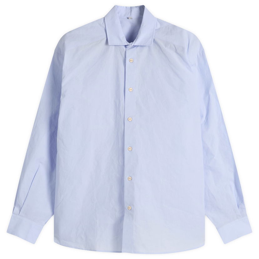 Srajce Baserange Baserange Claude Shirt, Size Medium Modra | TSCL-OCP-AU25-SAX
