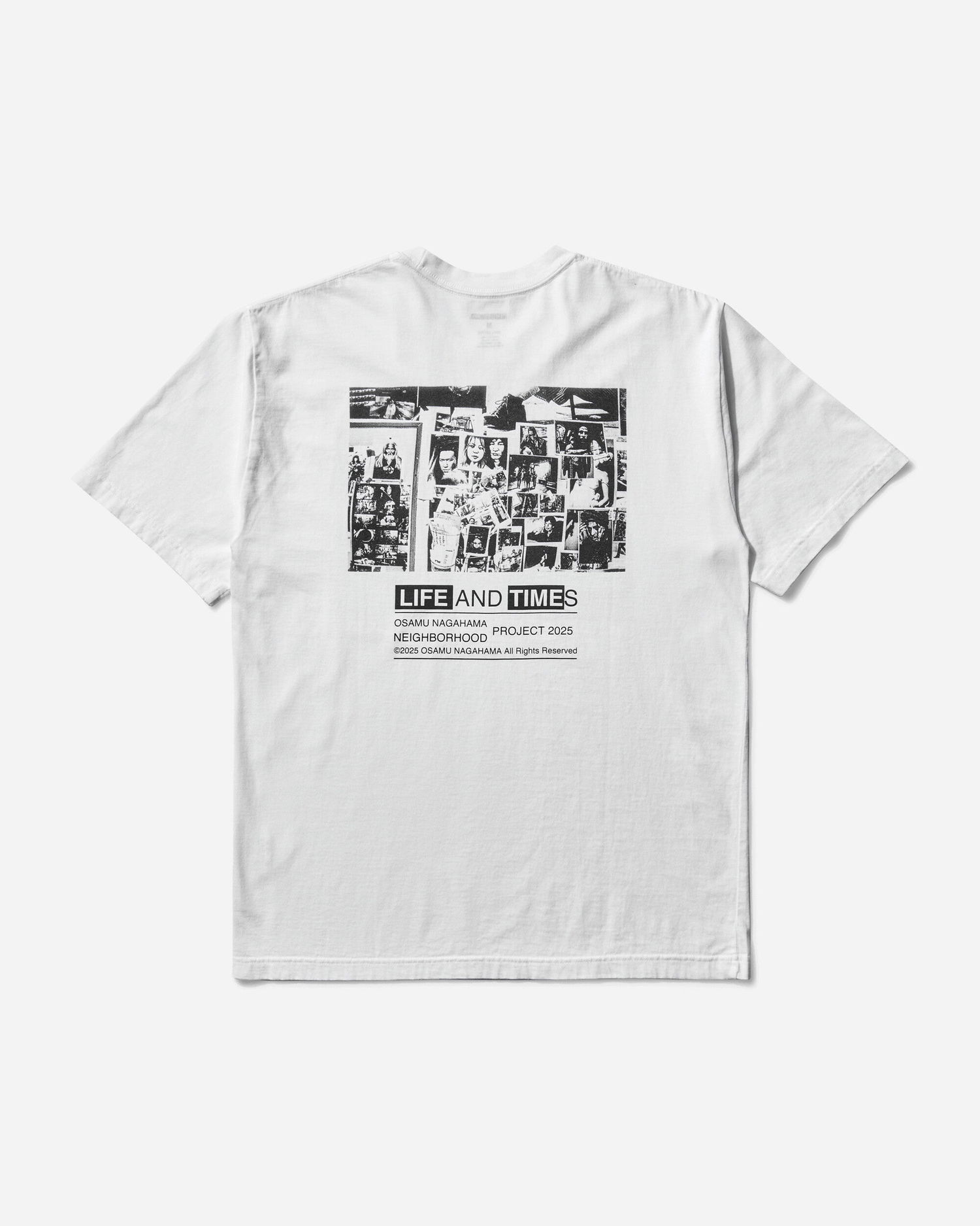 Majica Neighborhood Osamu Nagahama SS-4 Graphic T-Shirt Bela | 251PCNON-ST04 WH, 0