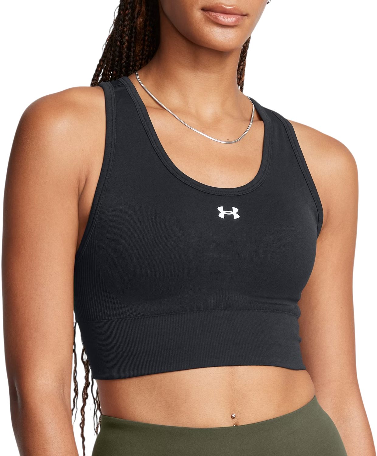Modrček Under Armour Vanish Seamless Mid Sports Bra Črna | 1384419-001, 0