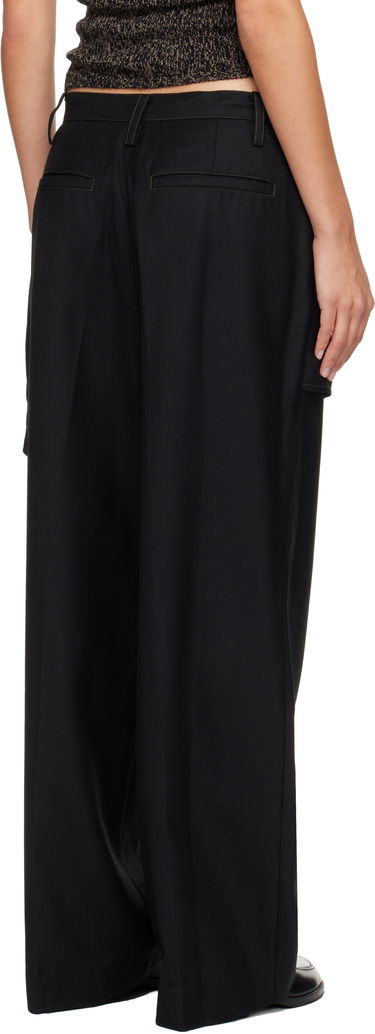 Hlače Andersson Bell Crossover Wrap Tailored Trousers Črna | apa862w, 2