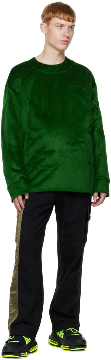 Cargo hlače Feng Chen Wang Feng Chen Wang Contrast Cargo Pants Črna | FMF14TR12, 4