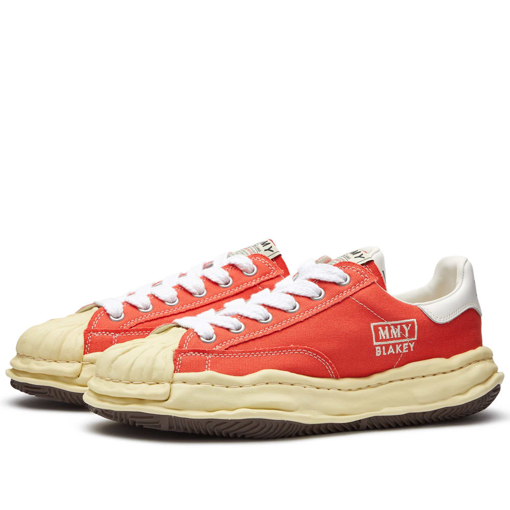 Superge in čevlji Maison MIHARA YASUHIRO Blakey Low Original Sole Vintage Canvas Rdeča | A09FW732-ORG, 0