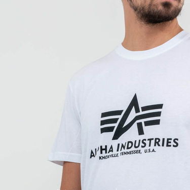 Majica Alpha Industries Basic Tee Bela | 100501 / 09, 3