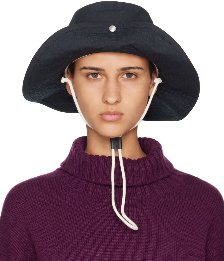 Klobuk Jil Sander Button Bucket Hat Lila | J40TC0006_J45039, 0