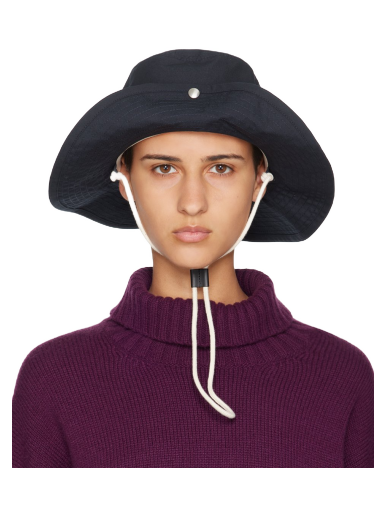 Klobuk Jil Sander Button Bucket Hat Lila | J40TC0006_J45039