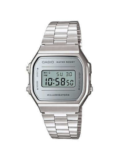Ure CASIO Vintage A168WEM-7EF Kovinski | A168WEM-7EF