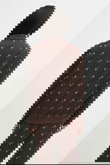 Jakna Needles Needles Track Jacket Rjava | RW312, 2