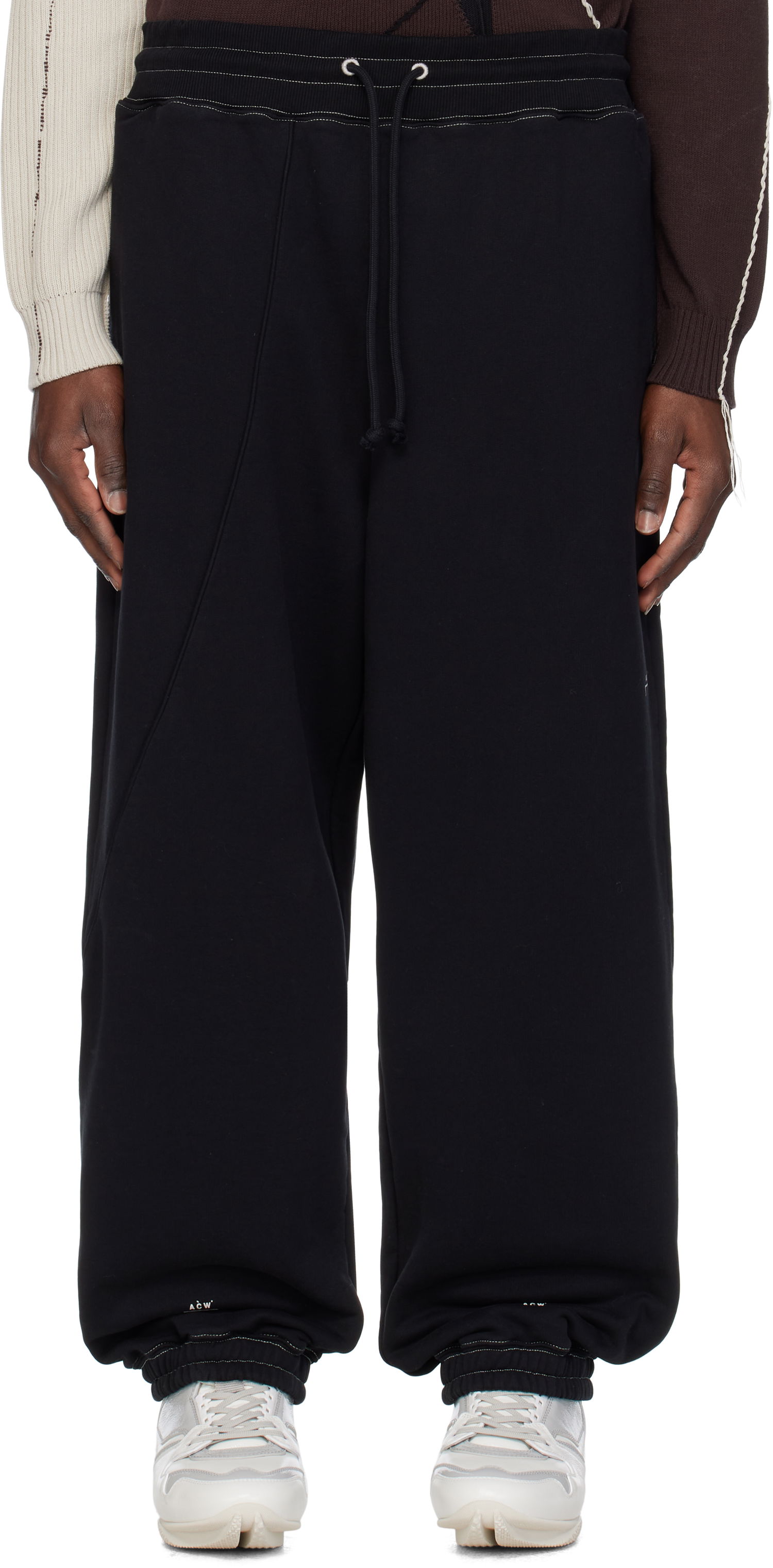 Trenirka A-COLD-WALL* A-COLD-WALL* Millbank Sweatpants Črna | ACWMB291, 0