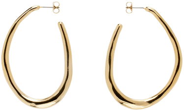 Uhani ISABEL MARANT Large Hoop Earrings Kovinski | BL0170FA-B3B13B, 0
