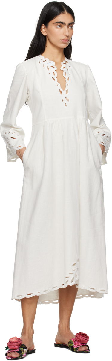 Nega čevljev Dolce & Gabbana Dolce&Gabbana Rose Print Brocade Slide Sandals Večbarvna | CQ0634 A6N91, 4