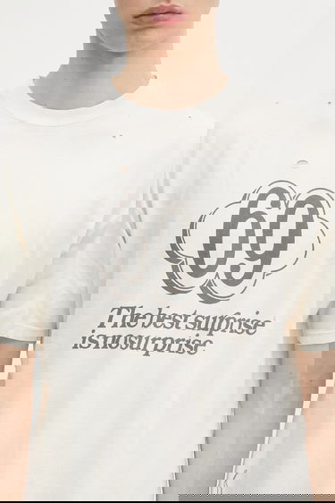 Majica Aries Aries Destroyed 69 SS Graphic T-Shirt Bela | AR6006903, 6