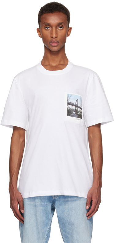Majica Helmut Lang Bridge Postcard T-Shirt Bela | O06HM513, 0