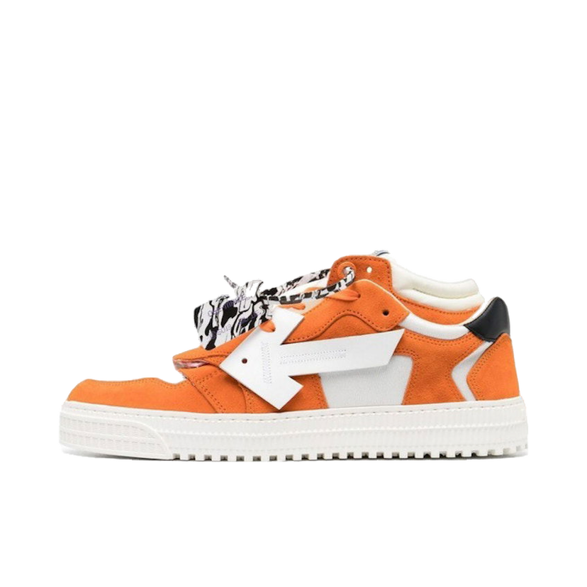 Superge in čevlji Off-White Floating Arrow Low White Orange Oranžna | OMIA151S21LEA0010120