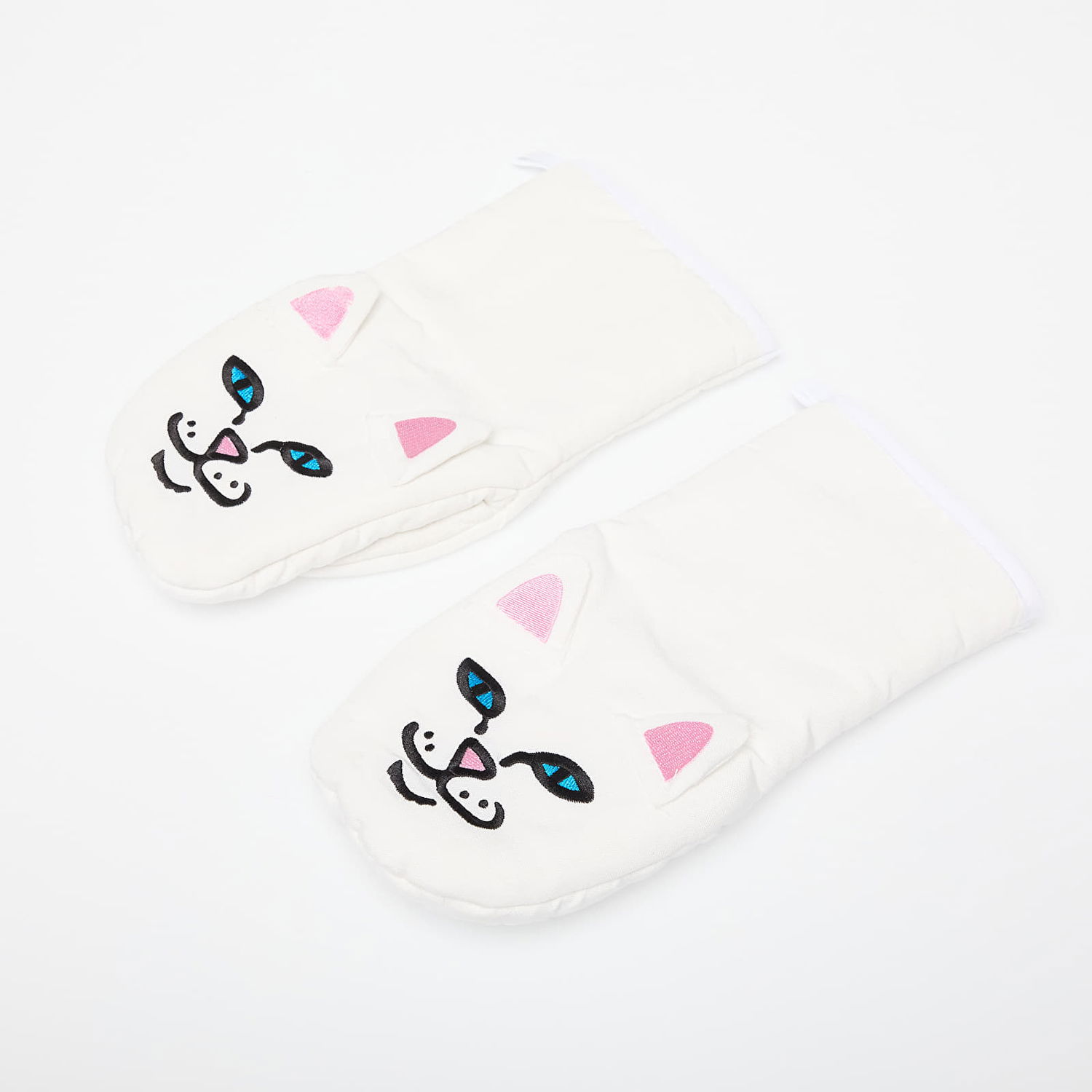 Rokavice RIPNDIP RIPNDIP Nermie Oven Mittens Bela | RNDSUM25221, 0