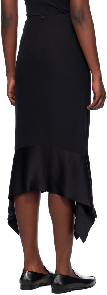 Krila TOTEME Asymmetrical Maxi Skirt Črna | 241-WRB1016-FB0020, 2