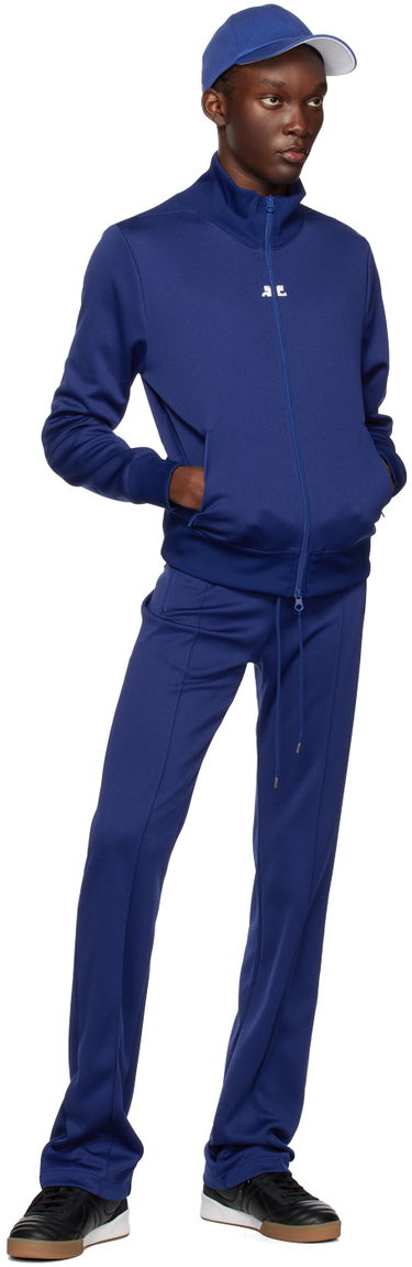 Trenirka Courrèges Courrèges Interlock Track Pants Modra | 123JPA079JS0002, 3