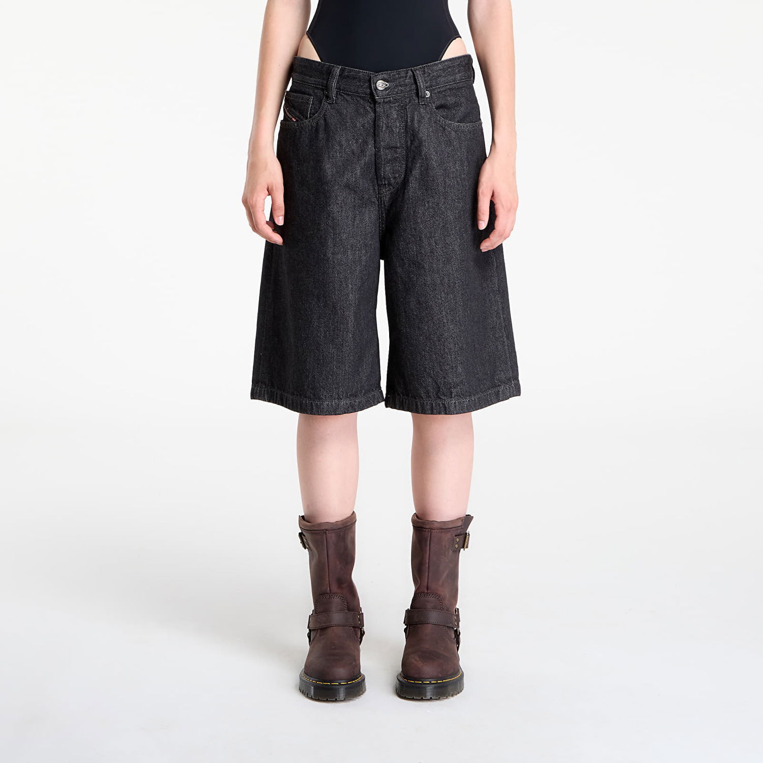 Kratke hlače Diesel Diesel De-Sire-Short Shorts Črna | A14051_09M65 02, 0