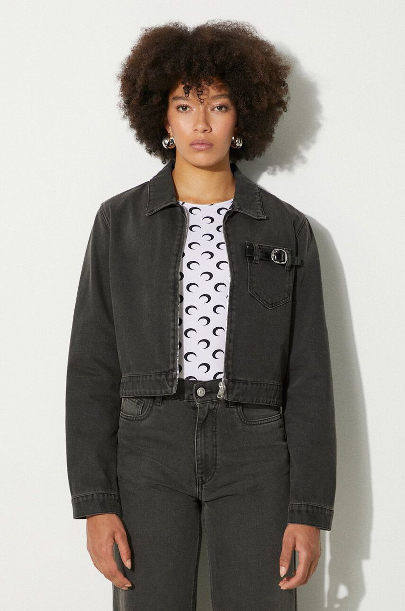 Jakna Coperni Denim Workwear Jacket Črna | COPBL20F2004
