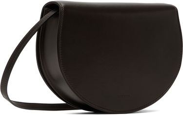 Torba za čez ramo The Row The Row Canteen Leather Shoulder Bag Rjava | W1730-L117, 2