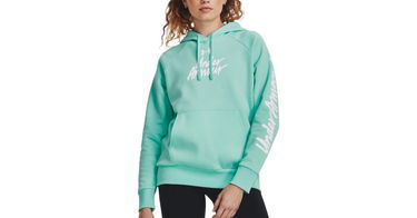 Pulover Under Armour Rival Fleece Graphic Turkizna | 1379609-361, 1