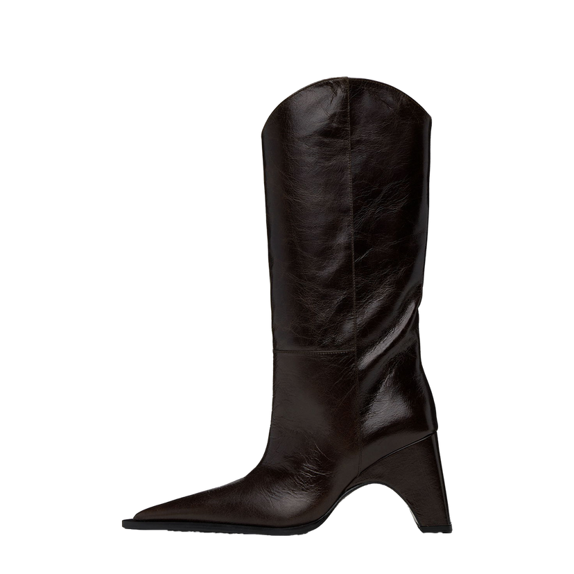 Superge in čevlji Coperni Bridge Cowboy Knee-High Boots Rjava | COPSH16403