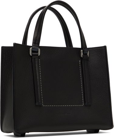 Torba za čez ramo Rick Owens Rick Owens Mini Edith Shopper Tote Črna | RA01E0652 LCN, 1