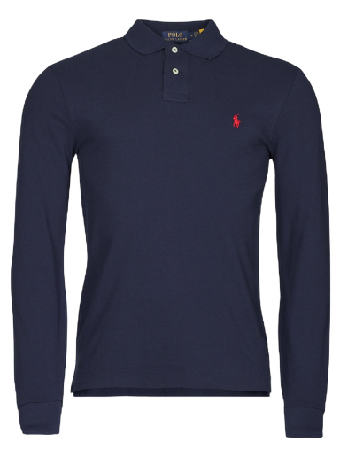 Majica Polo by Ralph Lauren Long Sleeve T-shirt Mornarica | 710681126038-NOS