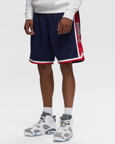 Kratke hlače Mitchell & Ness Mitchell & Ness NBA USA 1984 Authentic Shorts Size L Mornarica | ASHR5746-USA84PPPNAVY, 1