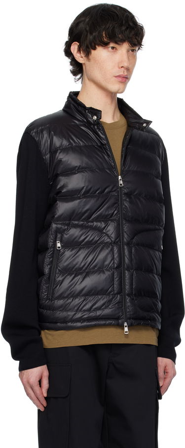 Puhovka Moncler Moncler Padded Zip-Up Jacket Črna | K10919B00016M1131, 1
