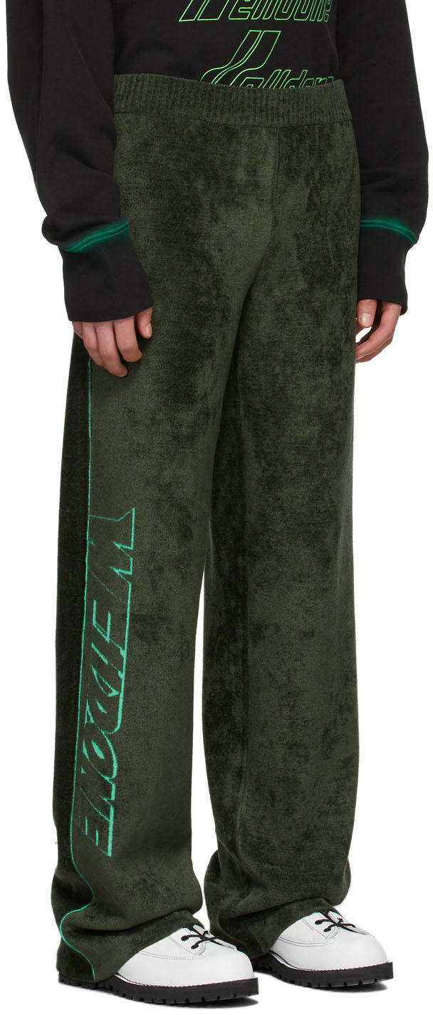Trenirka We11done Viscose Lounge Pants Zelena | WD-KP1-22-626-U-KK, 1