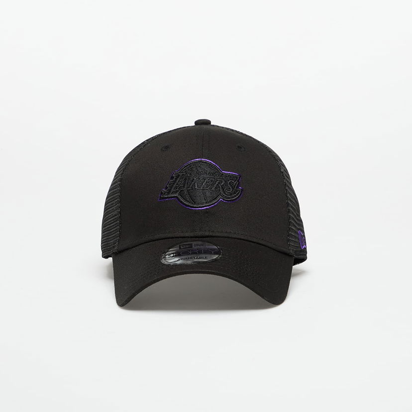 Kapa New Era Los Angeles Lakers 9FORTY Trucker Cap Črna | 60691124